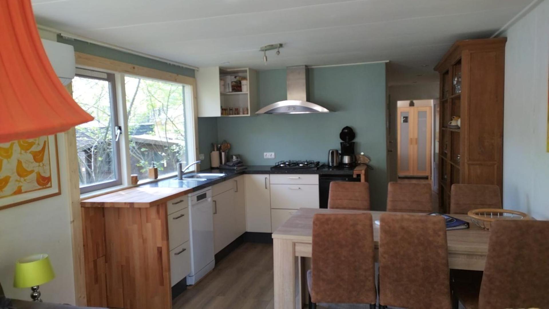 Wulft 47 Zonnig Gezellig 6P Chalet Met Zwembad In Bosrijke Omgeving Op Familie Camping De Vossenburcht IJhorst Zewnętrze zdjęcie