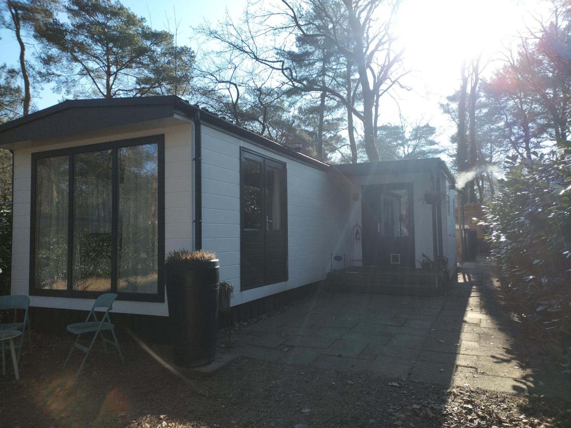 Wulft 47 Zonnig Gezellig 6P Chalet Met Zwembad In Bosrijke Omgeving Op Familie Camping De Vossenburcht IJhorst Zewnętrze zdjęcie