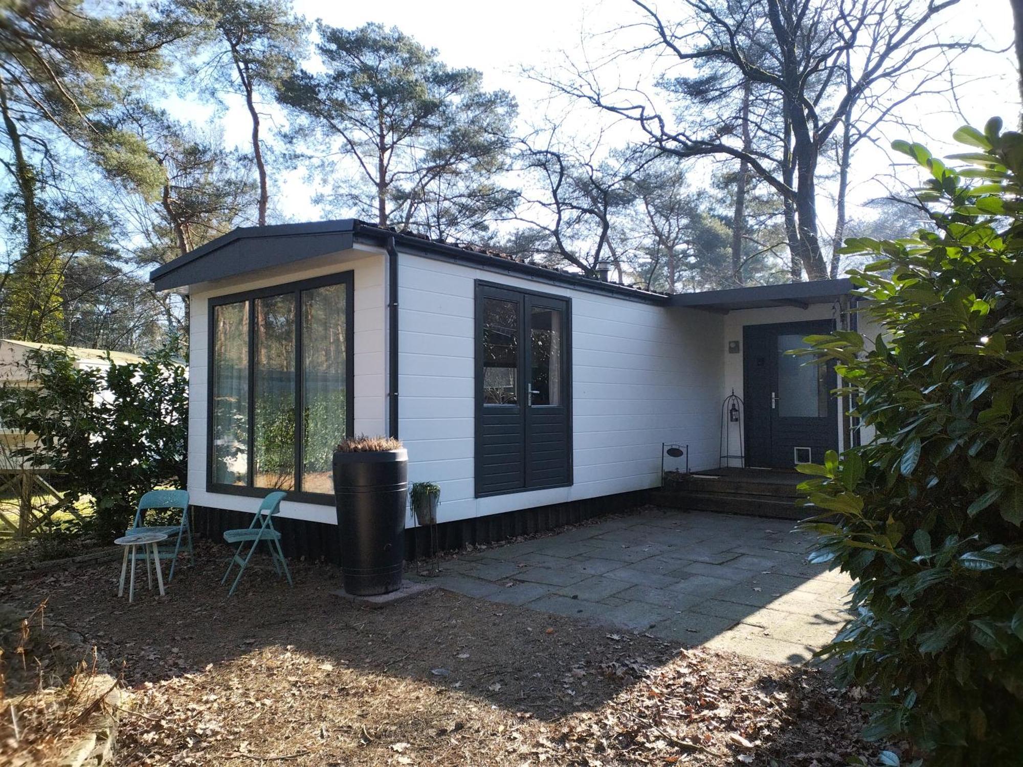 Wulft 47 Zonnig Gezellig 6P Chalet Met Zwembad In Bosrijke Omgeving Op Familie Camping De Vossenburcht IJhorst Zewnętrze zdjęcie