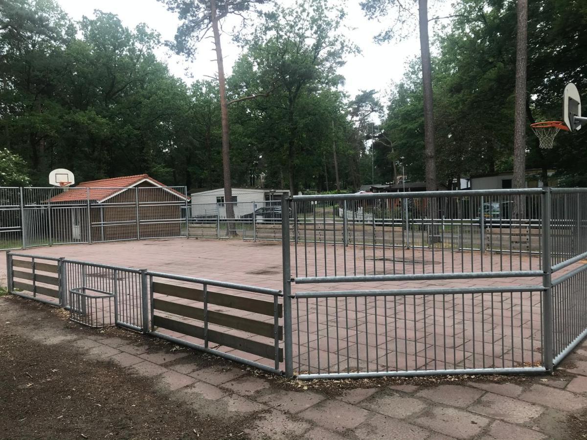 Wulft 47 Zonnig Gezellig 6P Chalet Met Zwembad In Bosrijke Omgeving Op Familie Camping De Vossenburcht IJhorst Zewnętrze zdjęcie